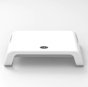 Podstawka pod monitor z szufladą Model A w kolorze białym od marki ErgoSafe